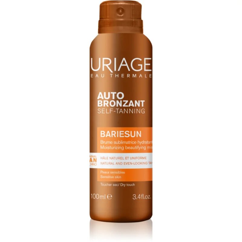 Uriage Bariésun Thermal Mist Self-Tanning spray auto-bronzant corp si fata 100 ml