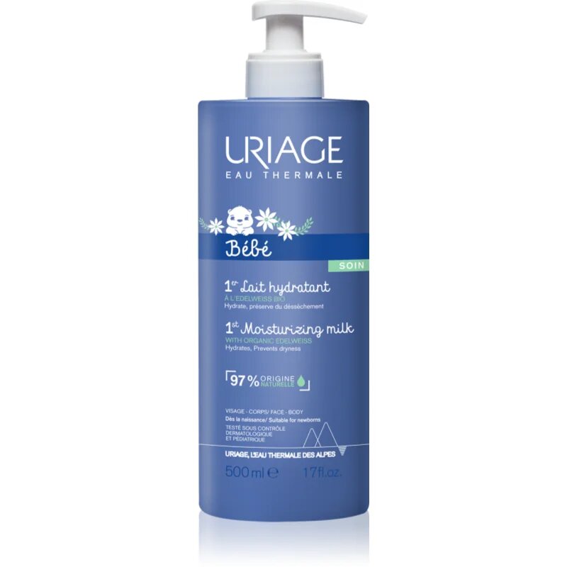 Uriage Bébé 1st Moisturizing Milk lapte hidratant pentru nou-nascuti si copii 500 ml
