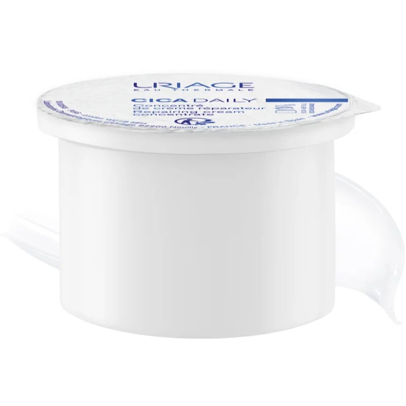 Uriage Cica Daily Repairing Cream Concentrate gel crema hidratant pentru pielea slabita Refil 50 ml