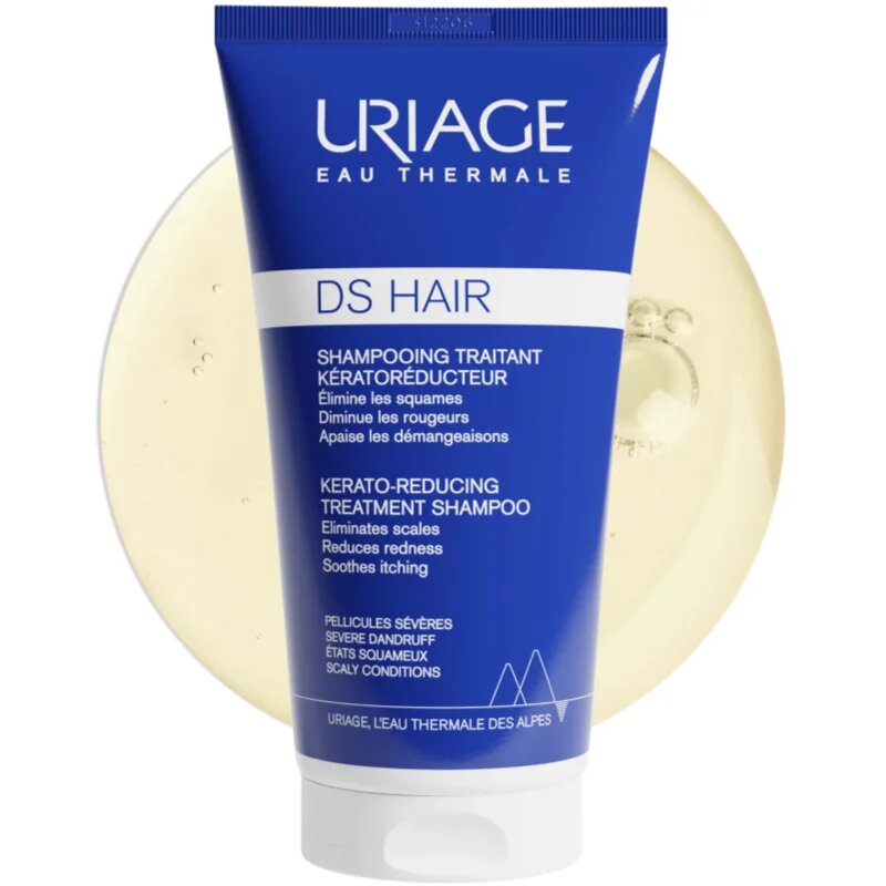 Uriage DS HAIR Kerato-Reducing Treatment Shampoo șampon anti-cheratoză pentru piele sensibila si iritata 150 ml