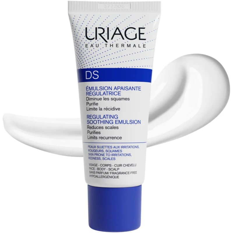 Uriage DS Regulating Soothing Emulsion emulsie calmanta pentru dermatita seboreica 40 ml