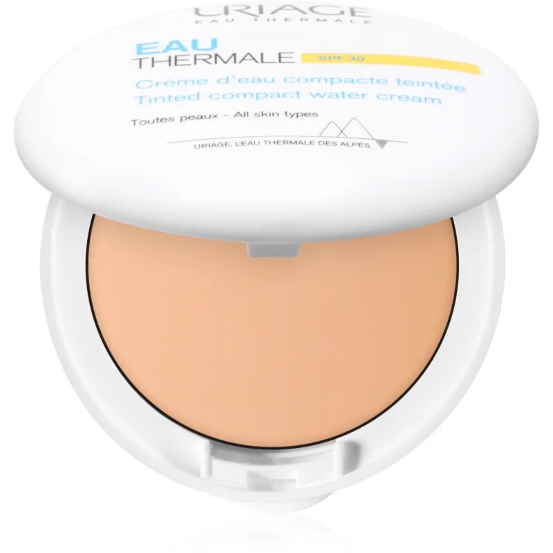 Uriage Eau Thermale Water Cream Tinted Compact SPF 30 pulbere catifelata pentru uniformizarea nuantei tenului 10 g