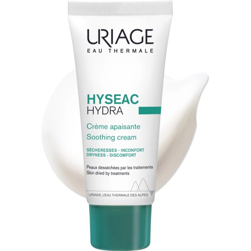 Uriage Hyseac Hydra Soothing Cream crema calmanta pentru piele uscata si iritata in urma tratamentului antiacneic 40 ml