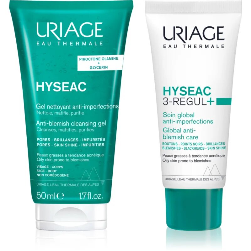 Uriage Hyseac Set set pentru ten gras si problematic