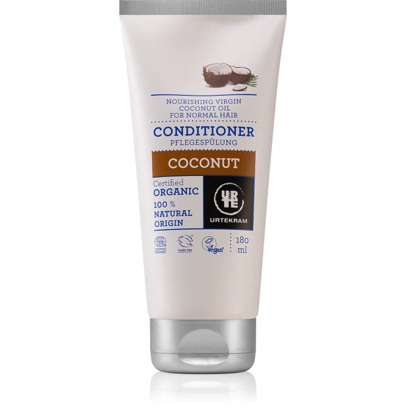 Urtekram Coconut balsam cu ulei de nucă de cocos nutritie si hidratare 180 ml