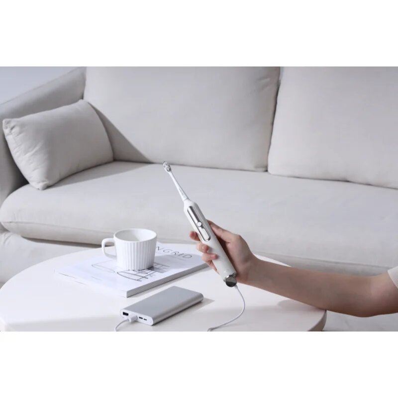 USMILE U3 periuta de dinti electrica sonica + 2 capete de schimb Sunlight White 1 buc