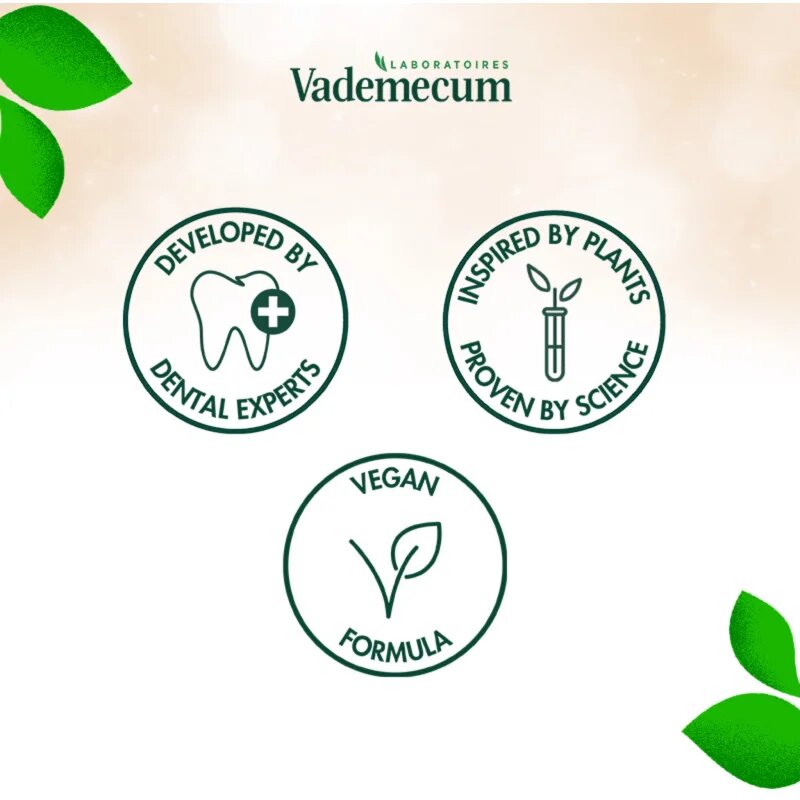 Vademecum BIO Junior pasta de dinti pentru copii cu flor de la vârsta de 6 ani Minty Mango 50 ml