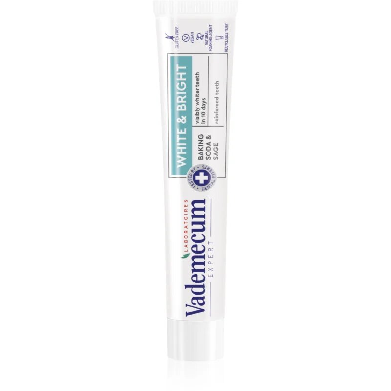Vademecum Expert White & Bright pasta de dinti cu efect innalbitor 75 ml