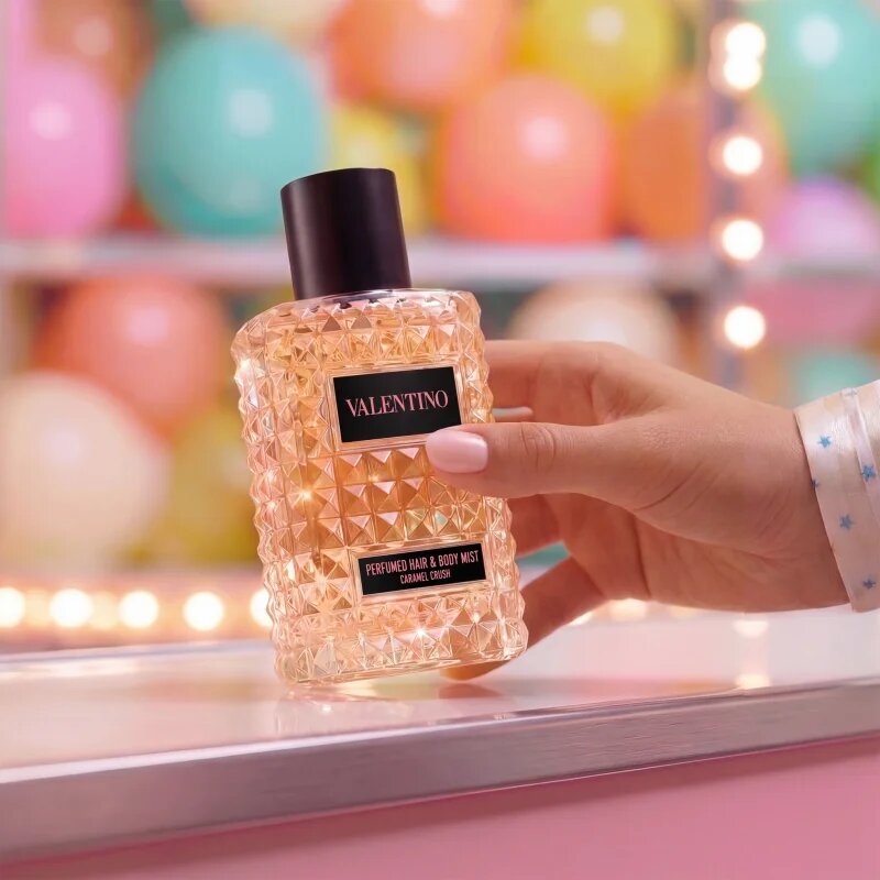 Valentino Born In Roma Hair & Body Mist Caramel Crush ceata de par si de corp pentru femei 100 ml