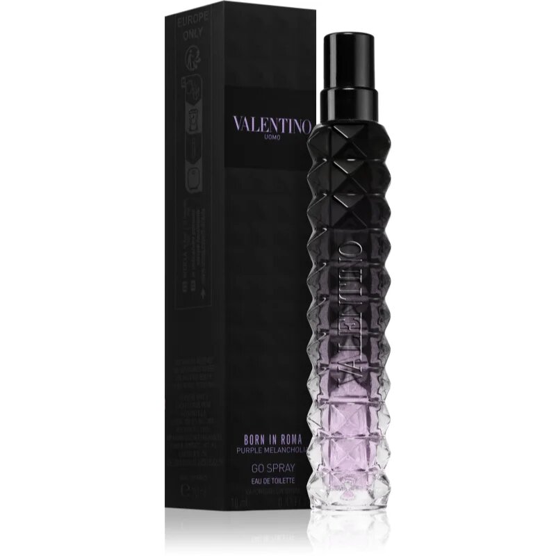 Valentino Born In Roma Purple Melancholia Uomo Eau de Toilette pentru bărbați 10 ml