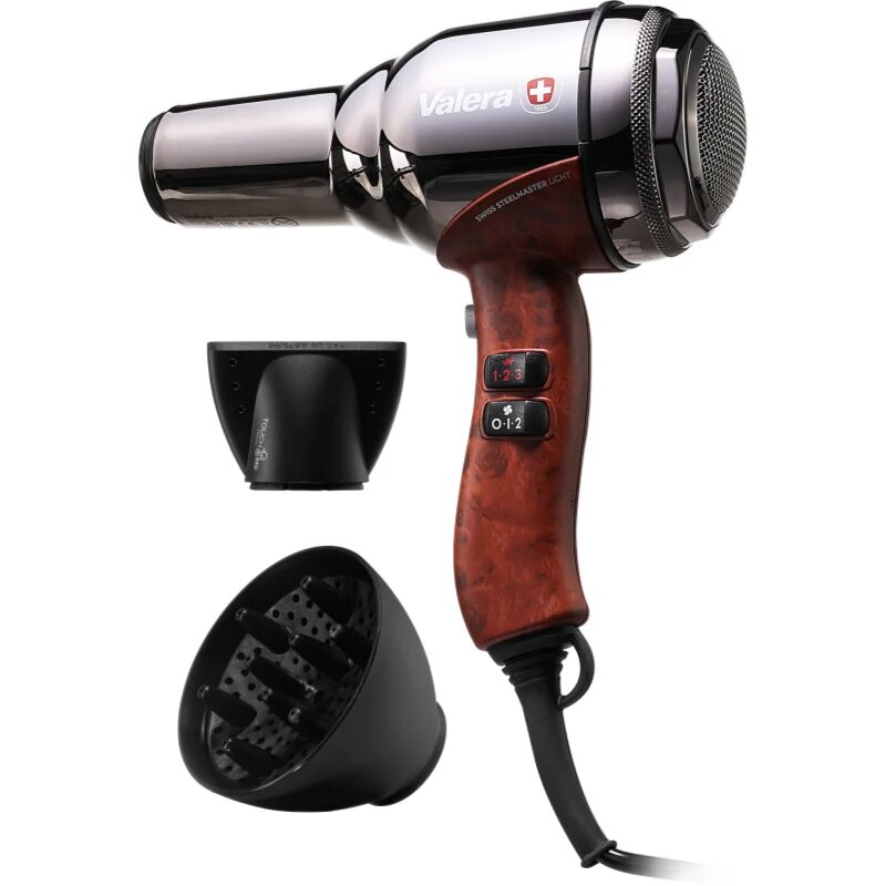 Valera Swiss Steel-Master Light uscator de par Black Chrome 1 buc