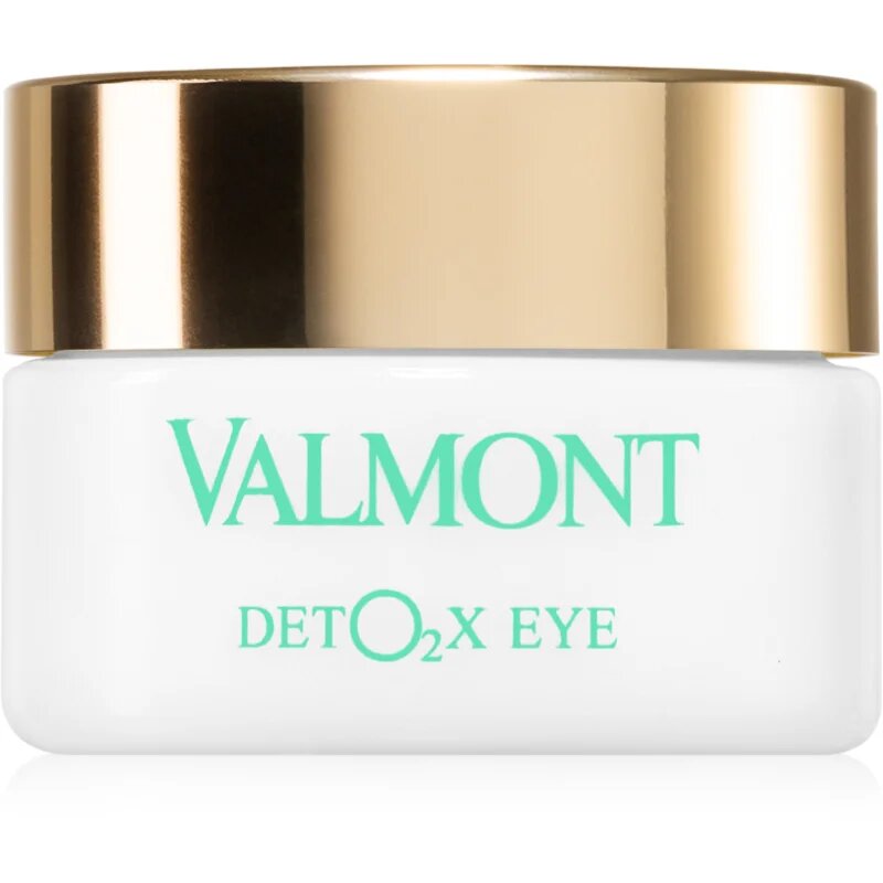 Valmont DetO2x Eye cremă de ochi detoxifiantă și iluminatoare împotriva ridurilor și a cearcănelor întunecate 12 ml