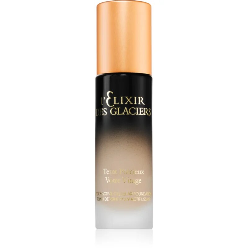 Valmont l' Elixir des Glaciers Teint Précieux fond de ten cu acoperire ridicată pentru netezirea pielii si inchiderea porilor culoare Sandy Beige in P
