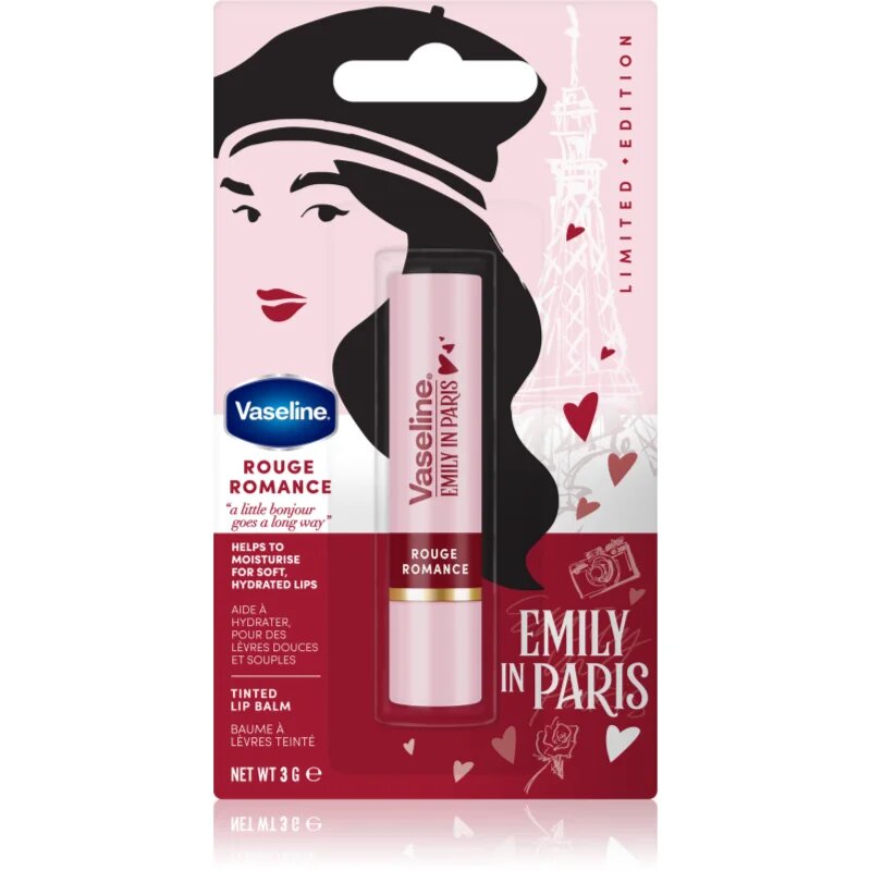 Emily In Paris balsam de buze colorat culoare Rouge Romance 3 g
