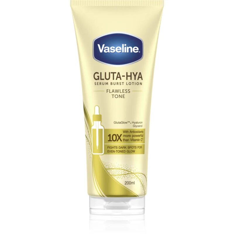 Vaseline Gluta-Hya Flawless Tone ler pentru corp 200 ml