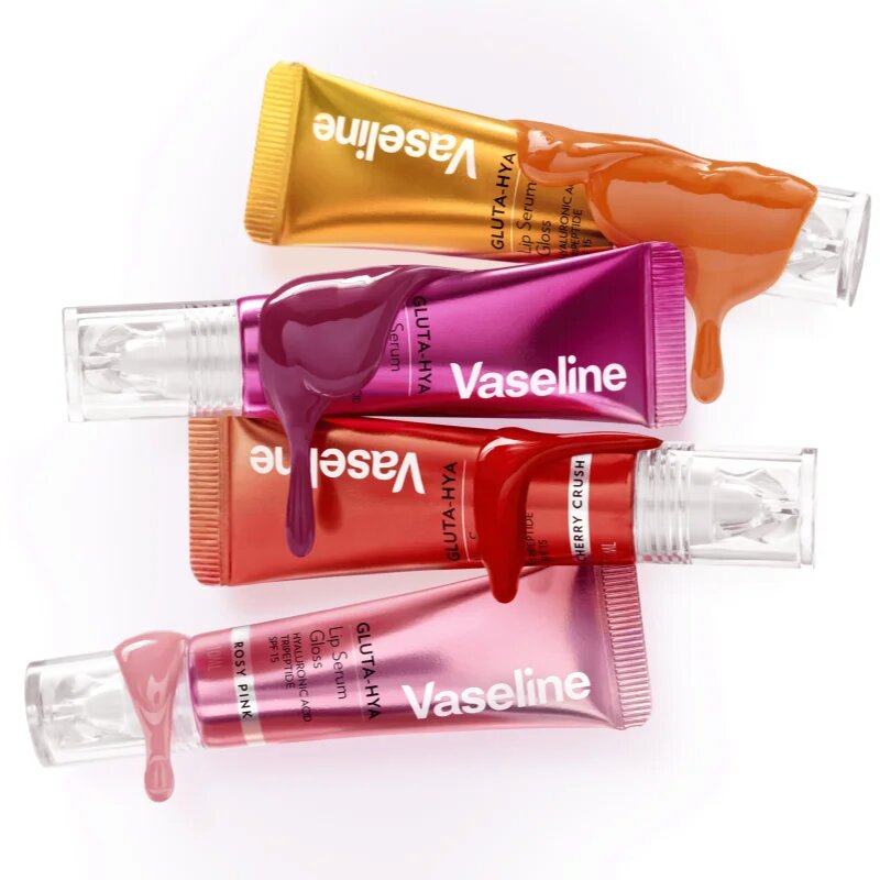 Vaseline Gluta-Hya Lip Serum Balsam de buze hidratant SPF 15 culoare Cherry Crush 10 ml