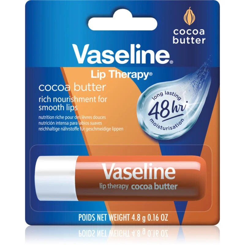 Vaseline Lip Care balsam de buze culoare Cocoa 48 g