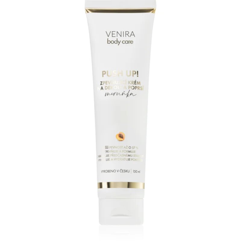 Venira PUSH UP! Firming Cream crema ce ofera fermitate bustului Apricot 150 ml