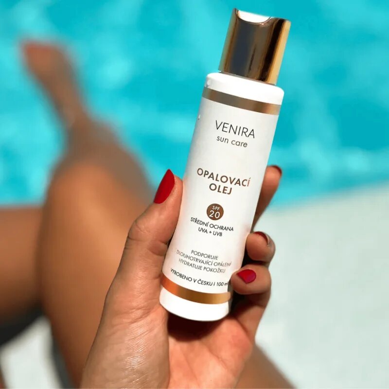 Venira Sunscreen Oil SPF 20 ulei plaja 100 ml