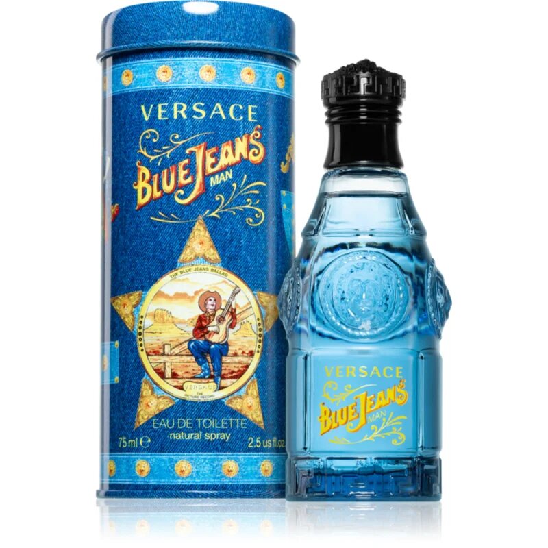 Versace Jeans Blue Eau de Toilette pentru bărbați 75 ml