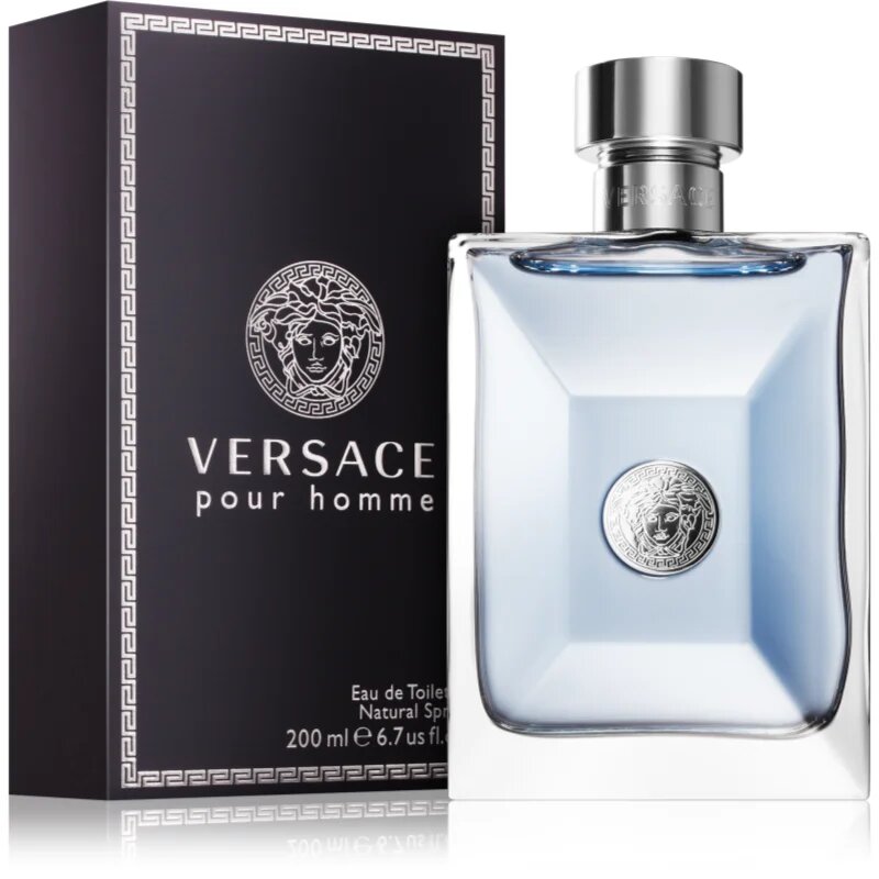 Versace Pour Homme Eau de Toilette pentru bărbați 200 ml