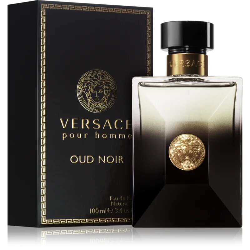 Versace Pour Homme Oud Noir Eau de Parfum pentru bărbați 100 ml