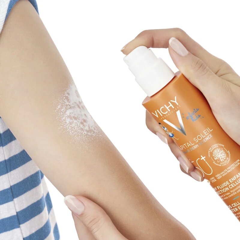 Vichy Capital Soleil spray protector pentru copii SPF 50+ 200 ml