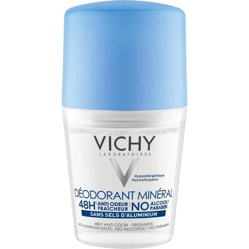 Vichy Deodorant deodorant roll-on cu particule de minerale 48 de ore 50 ml
