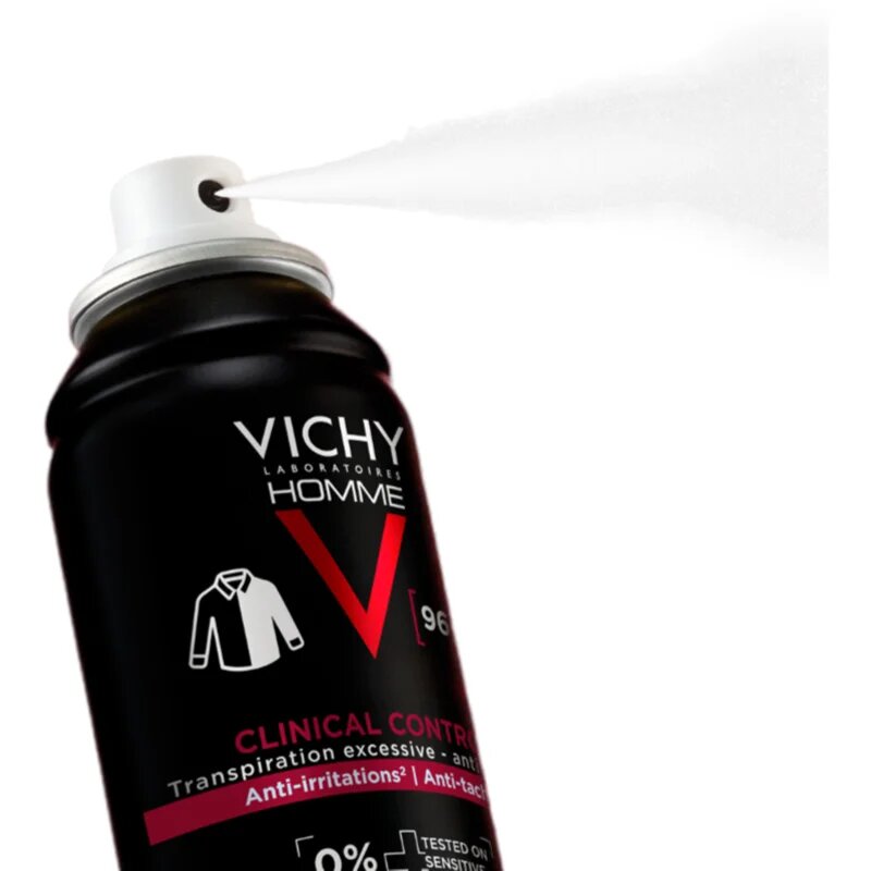 Vichy Homme Clinical Control antiperspirant impotriva transpiratiei excesive 125 ml
