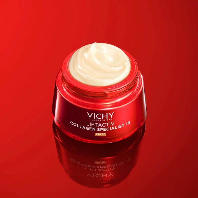 Vichy Liftactiv Collagen Specialist 16 SPF 50 crema protectoare de zi impotriva imbatranirii pielii SPF 50 50 ml