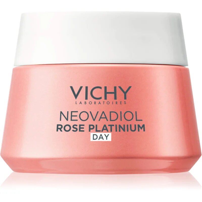 Vichy Neovadiol Rose Platinium crema de zi hranitoare si pentru stralucire pentru ten matur 50 ml