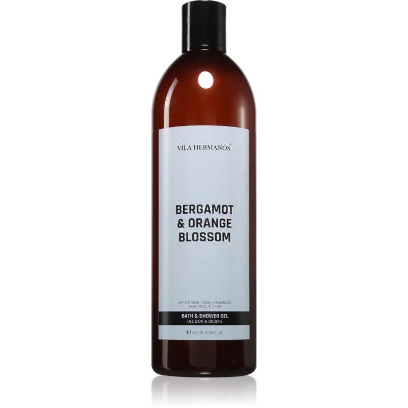 Vila Hermanos Apothecary Bergamot & Orange Blossom gel de duș 500 ml