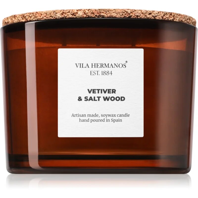Apothecary Vetiver & Salt Wood lumânare parfumată 350 g
