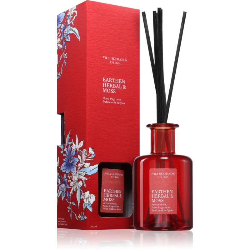 Vila Hermanos Earthen Herbal & Moss difuzor de aroma 100 ml