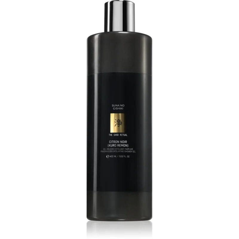 Vila Hermanos Suna No Gishiki Citron Noir (Kuro Remon) gel de duș cu efect de exfoliere 400 ml