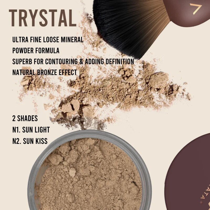 Vita Liberata Trystal™ Minerals autobronzant cu efect autobronzant culoare Sun Light 6 g