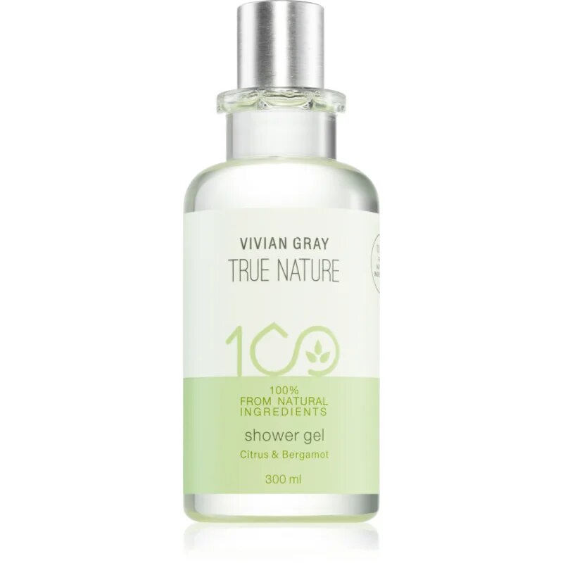 True Nature Citrus & Bergamot Gel de dus pentru curatare 300 ml