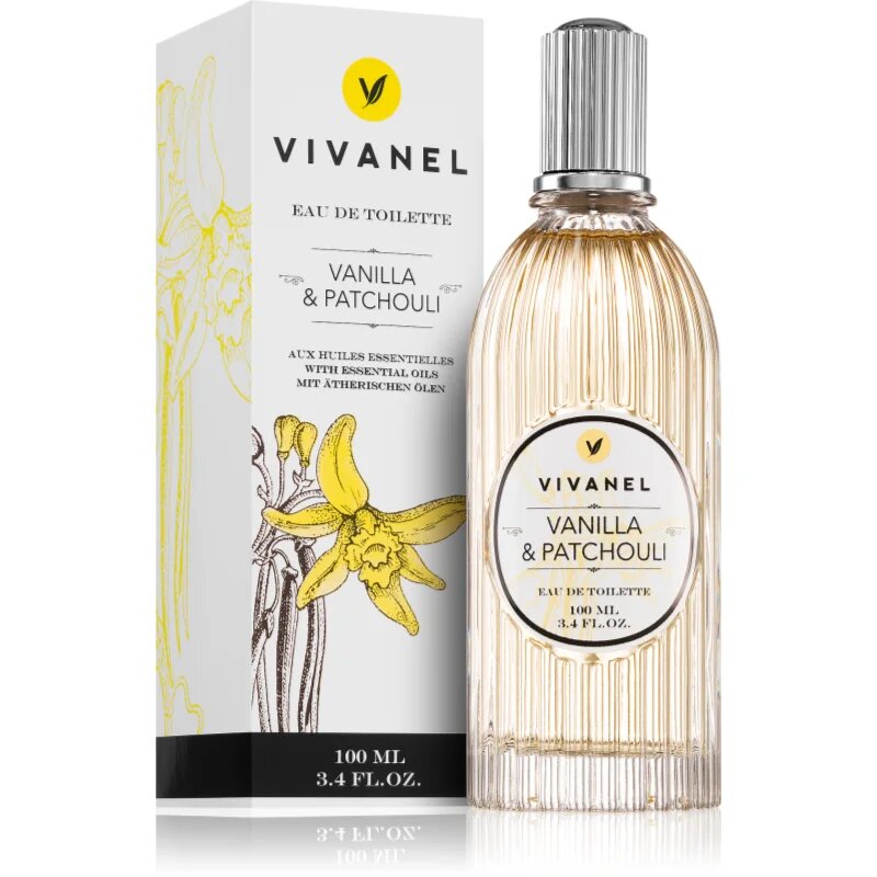 Vivian Gray Vivanel Vanilla & Patchouli Eau de Toilette pentru femei 100 ml