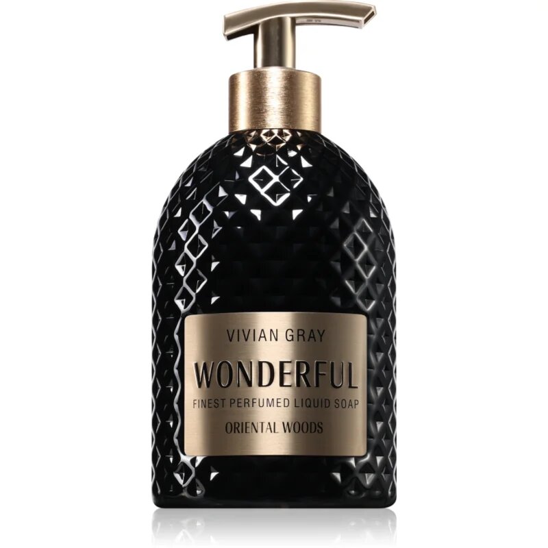 Vivian Gray Wonderful Oriental Woods sapun lichid delicat pentru maini 500 ml