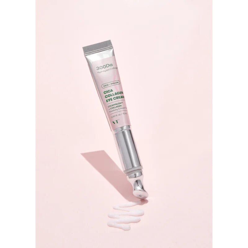 VT Cosmetics Cica Collagen Eye Cream cremă de ochi cu efect de netezire și fermitate cu efect de hidratare 15 ml
