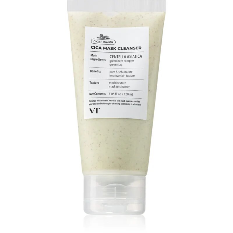 VT Cosmetics Cica Mask Cleanser masca de fata pentru curatare cu efect de hidratare 120 ml