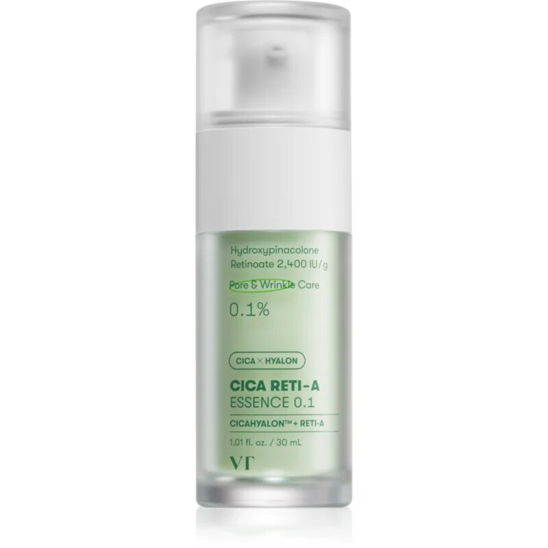 VT Cosmetics Cica Reti-A Essence 0.1 esență hidratantă concentrată cu retinol 30 ml