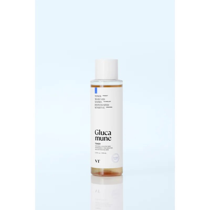 VT Cosmetics Glucamune Toner lotiune hidratanta racoritoare pentru întărirea barierei cutanate 200 buc