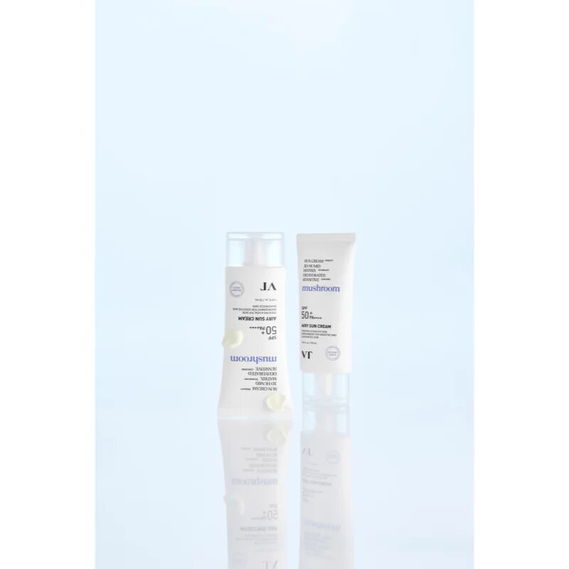 VT Cosmetics Mushroom Airy Sun Cream crema protectoare pentru fata cu efect de hidratare SPF 50+ 50 ml