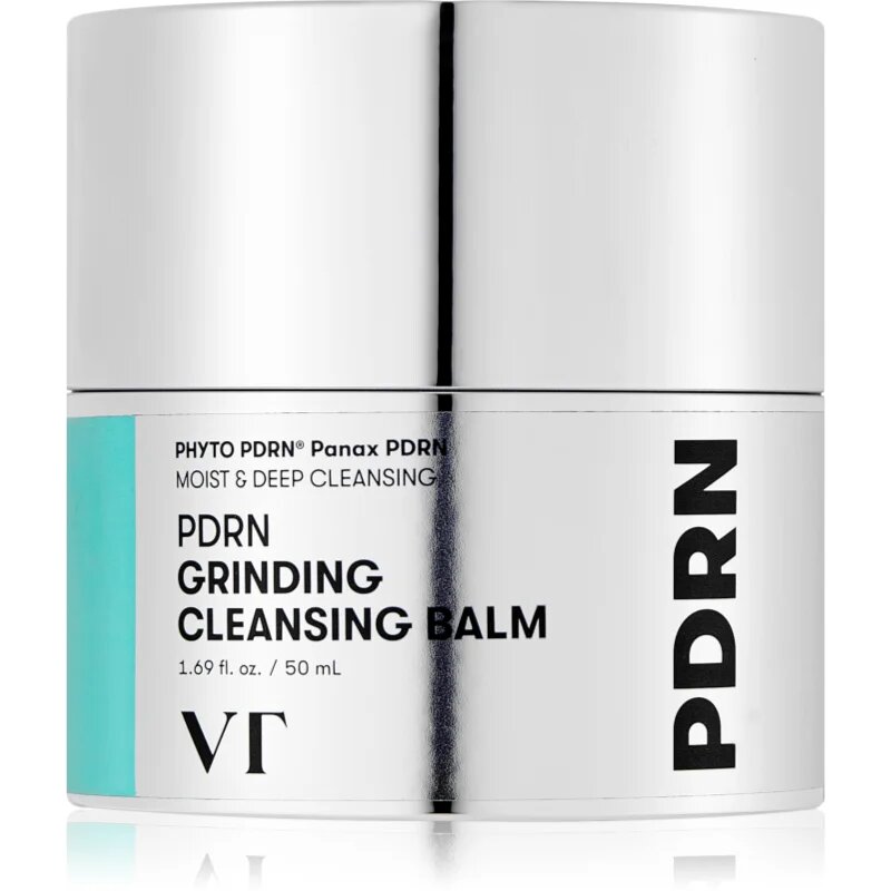 VT Cosmetics PDRN Grinding Cleansing Balm lotiune de curatare cu efect de exfoliere 50 ml