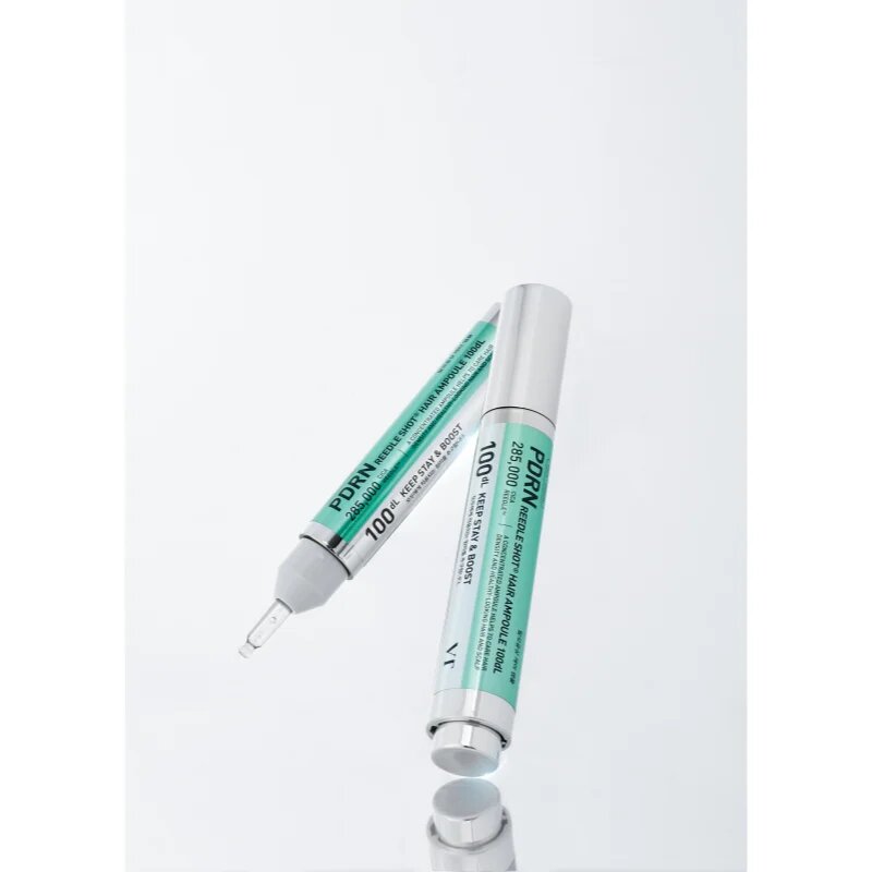 VT Cosmetics PDRN Reedle Shot Hair Ampoule 100 ser pentru scalp pentru întărirea și creșterea părului 15 ml