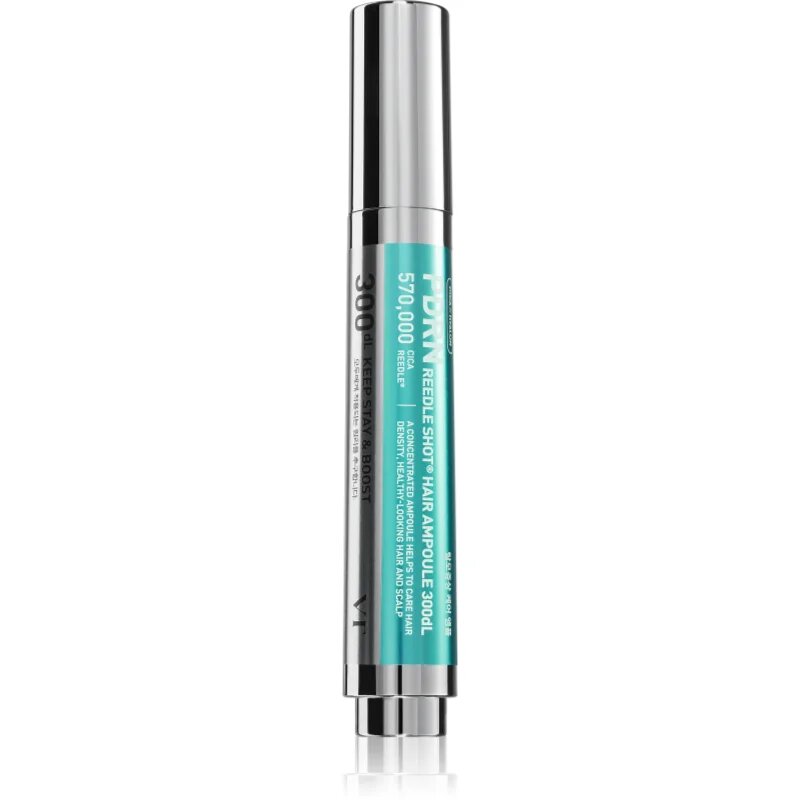 VT Cosmetics PDRN Reedle Shot Hair Ampoule 300 ser pentru scalp pentru întărirea și creșterea părului 15 ml