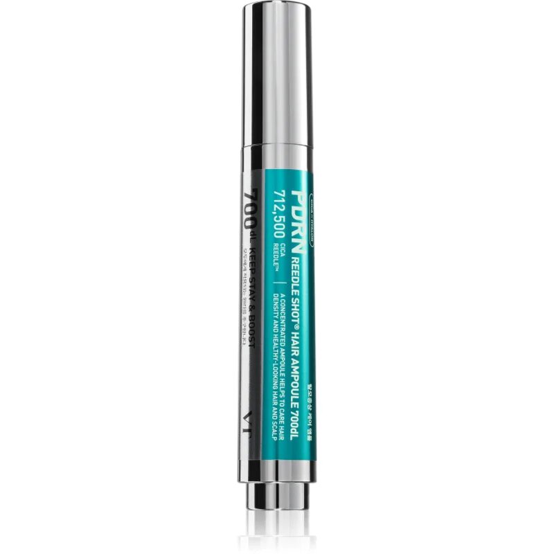 VT Cosmetics PDRN Reedle Shot Hair Ampoule 700 ser pentru scalp pentru întărirea și creșterea părului 15 ml