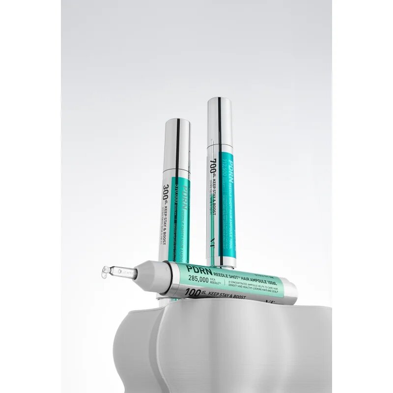 VT Cosmetics PDRN Reedle Shot Hair Ampoule 700 ser pentru scalp pentru întărirea și creșterea părului 15 ml