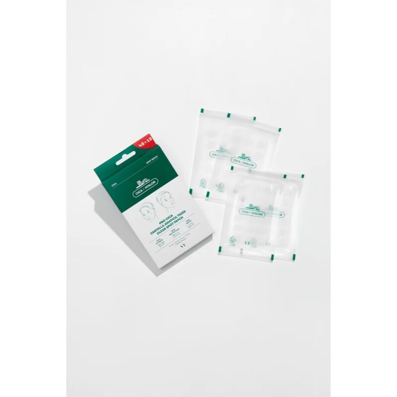 VT Cosmetics Pro Cica Centella Asiatica Tiger Clear Spot Patch plasturi pentru piele problematică 66 buc